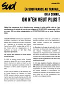 La souffrance au travail, on a connu, on n'en veut plus !