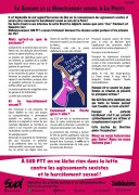 Le Sexisme et le Harcèlement Sexuel a La Poste