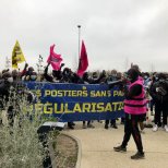  Les postiers Sans-papiers de DPD sont en grève. Ils veulent leur régularisation !!!!