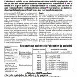 Allocation de scolarité 2018