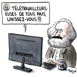 Télétravail : le chantage continue !