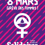 Le 8 mars dans la rue, le 9 on continue !