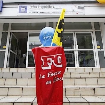 Grève ligne bancaire à La Poste