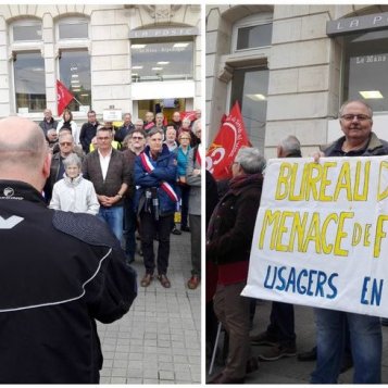 La mobilisation contre les restructurations à la Poste s'amplifie