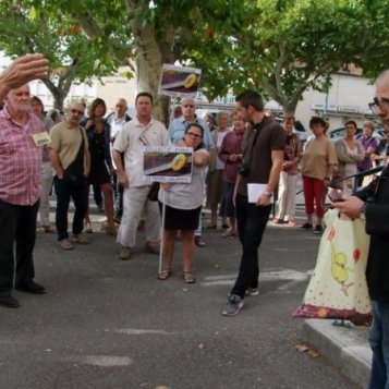 Manifestation contre la fermeture du bureau de Poste le lundi - Haute Provence Info